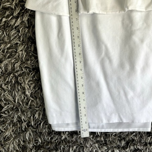 Banana Republic Women White Cocktail Dress Size 2 Business Workwear - Picture 3 of 10